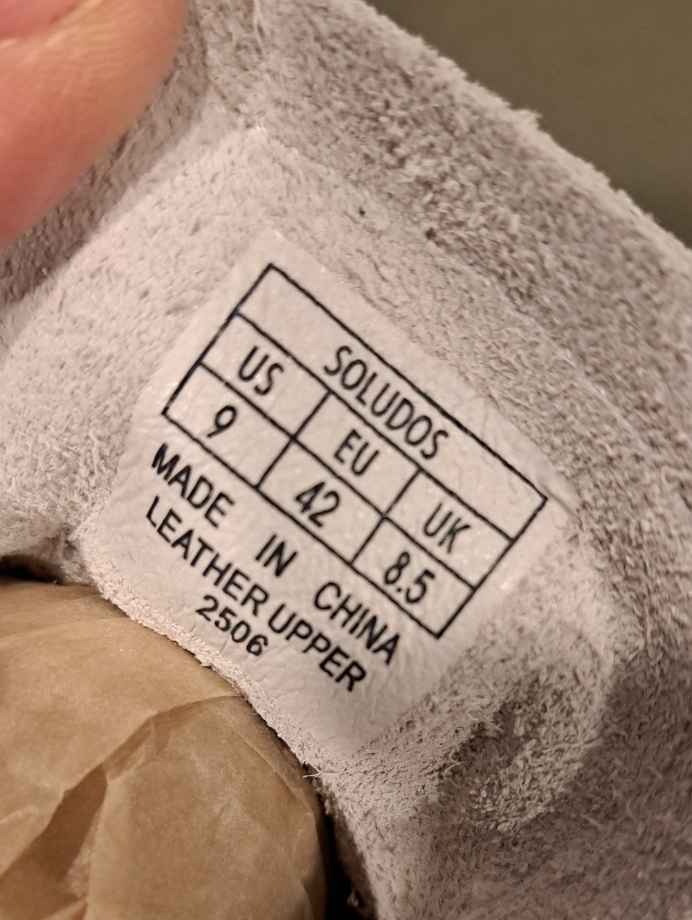 Soludos The Ibiza Classic Sneaker - Color: Stucco Grey - Size: Men 9 - Picture 10 of 10